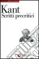 Scritti precritici Affare