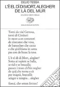 Offerta Del Giorno L‘è el dì di mort, alegher! -De là del mur-Altre liriche