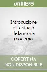 Promozione Introduzione allo studio della storia moderna