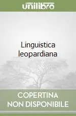 Linguistica leopardiana Scelto Dai Clienti
