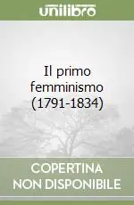 Il primo femminismo (1791-1834) Promozione