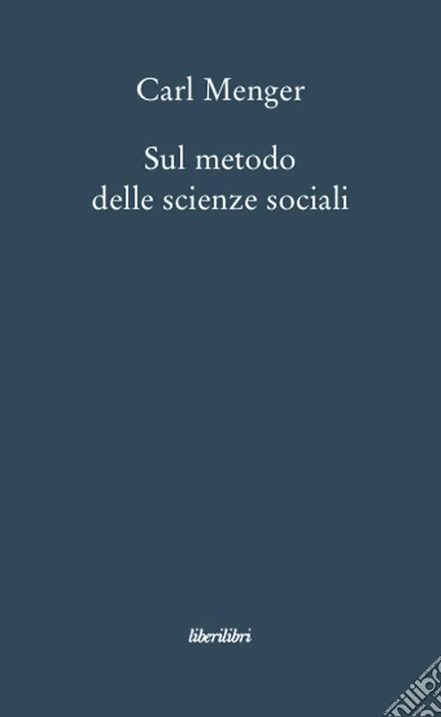 Promozione Sul metodo delle scienze sociali