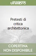 Vendita Finale Pretesti di critica architettonica