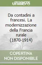 Da contadini a francesi. La modernizzazione della Francia rurale (1870-1914) Saldi