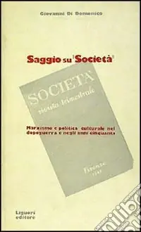 Saggio su «Società» Offerta Lampo