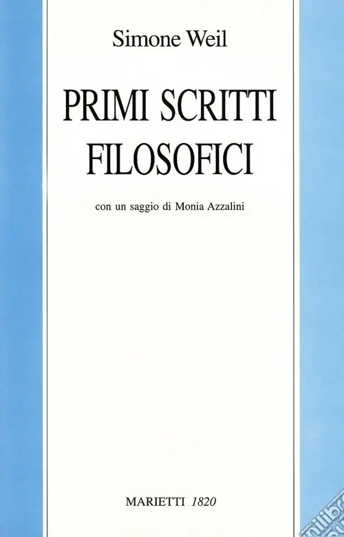 Compra Oggi Stesso Primi scritti filosofici