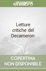 Vendita Finale Letture critiche del Decameron