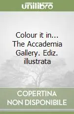 Colour it in... The Accademia Gallery. Ediz. illustrata Compra Adesso