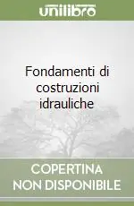 Promozione Esclusiva Fondamenti di costruzioni idrauliche