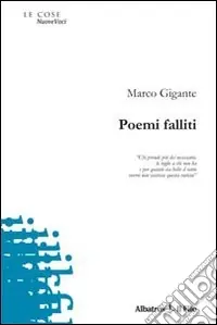 Poemi falliti Ordina Subito