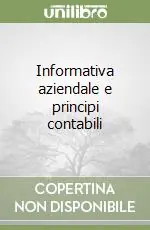 Occasione Imperdibile Informativa aziendale e principi contabili
