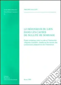 Sconto Le Defenseur du lien dans les causes de nullité de mariage