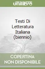 Testi Di Letteratura Italiana (biennio)E-BOOK DI ANTOLOGIA ITALIANA PER IL BIENNIO. VOLUME 1 Spedizione Espresso