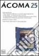 Ultime Pezzi Acoma. Rivista internazionale di studi nordamericani. Vol. 25