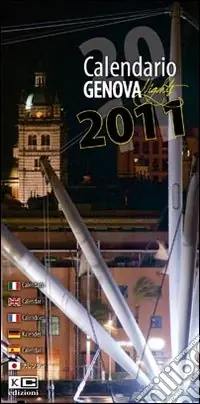 Genova di notte. Calendario 2011 Spedizione Espresso
