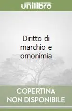 Diritto di marchio e omonimia Direttamente Dal Produttore