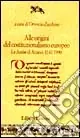 Ultima Occasione Alle origini del costituzionalismo europeo. Le assise di Ariano (1140-1990)