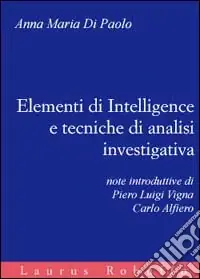 Occasione Elementi di intelligence e tecniche di analisi investigativa