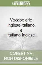 Vocabolario inglese-italiano e italiano-inglese Spedizione Espresso