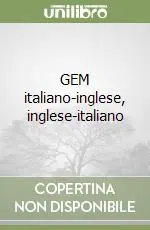 GEM italiano-inglese, inglese-italiano Vendita Finale