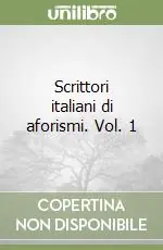 Di Tendenza Scrittori italiani di aforismi. Vol. 1