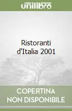 Ristoranti d‘Italia 2001 Compra Adesso