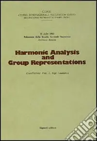 Miglior Prezzo Harmonic analysis and group representations