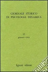 Giornale storico di psicologia dinamica. Vol. 7 Affare