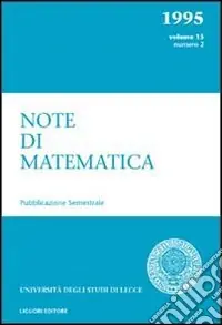 Note di matematica. Vol. 15/2 Offerta Lampo