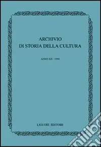 Ultimissimo Modello Archivio di storia della cultura (1999)