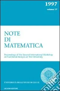 Note di matematica. Vol. 17 Ultimissimo Modello