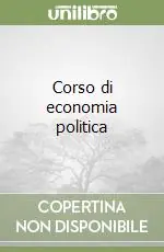 Corso di economia politica Economico