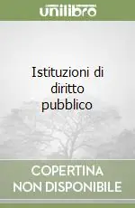 Istituzioni di diritto pubblico Compra Online