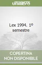 Compra Online Lex 1994. 1º semestre