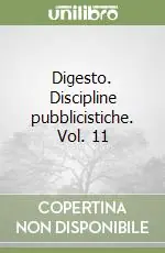 Digesto. Discipline pubblicistiche. Vol. 11 Prezzo Basso