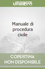 Manuale di procedura civile Prezzo Di Fabbrica