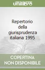 Affare Repertorio della giurisprudenza italiana 1995