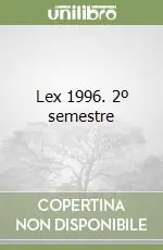 Lex 1996. 2º semestre Prezzo Di Fabbrica