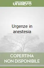 Urgenze in anestesia Promozione