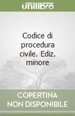 Scelto Dai Clienti Codice di procedura civile. Ediz. minore