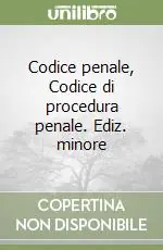 Prezzo Basso Codice penale, Codice di procedura penale. Ediz. minore