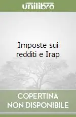 Imposte sui redditi e Irap Compra Adesso