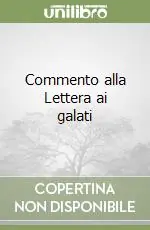Prezzo Di Fabbrica Commento alla Lettera ai galati