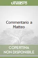 Offerta Lampo Commentario a Matteo