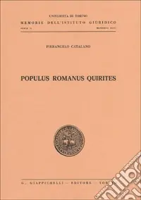 Populus romanus quirites Occasione