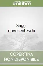 Saggi novecenteschi Occasione Imperdibile