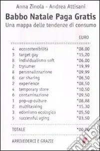 Babbo Natale paga gratis. Una mappa delle tendenze di consumo Prezzo Scontato