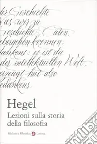 Lezioni sulla storia della filosofia Economico