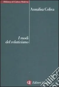 Compra Oggi Stesso I modi del relativismo