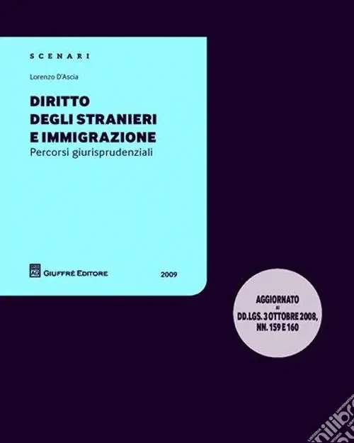 Diritto degli stranieri e immigrazione. Percorsi giurisprudenziali Professionale